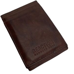 Leather Bi Fold RFID Protection Card Wallet